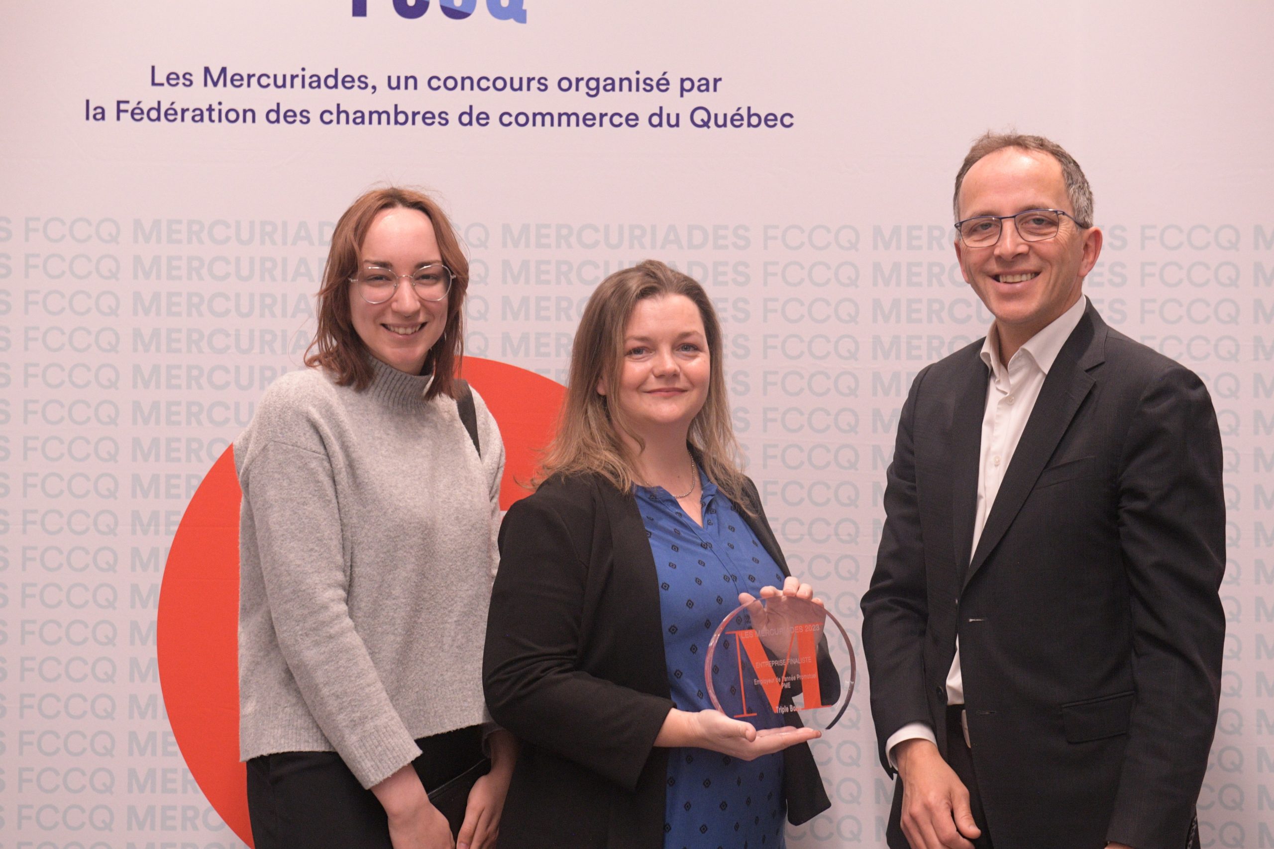 Employeur de l'année Promutuel - Triple Boris